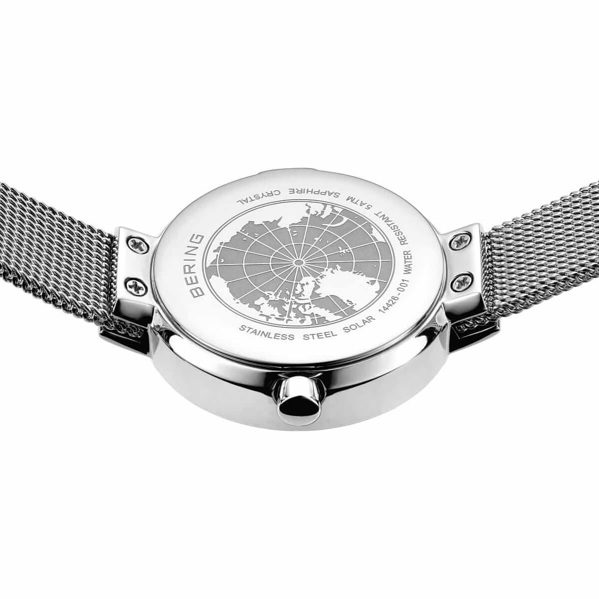 Ceas de damă Bering Slim Solar 14426-001