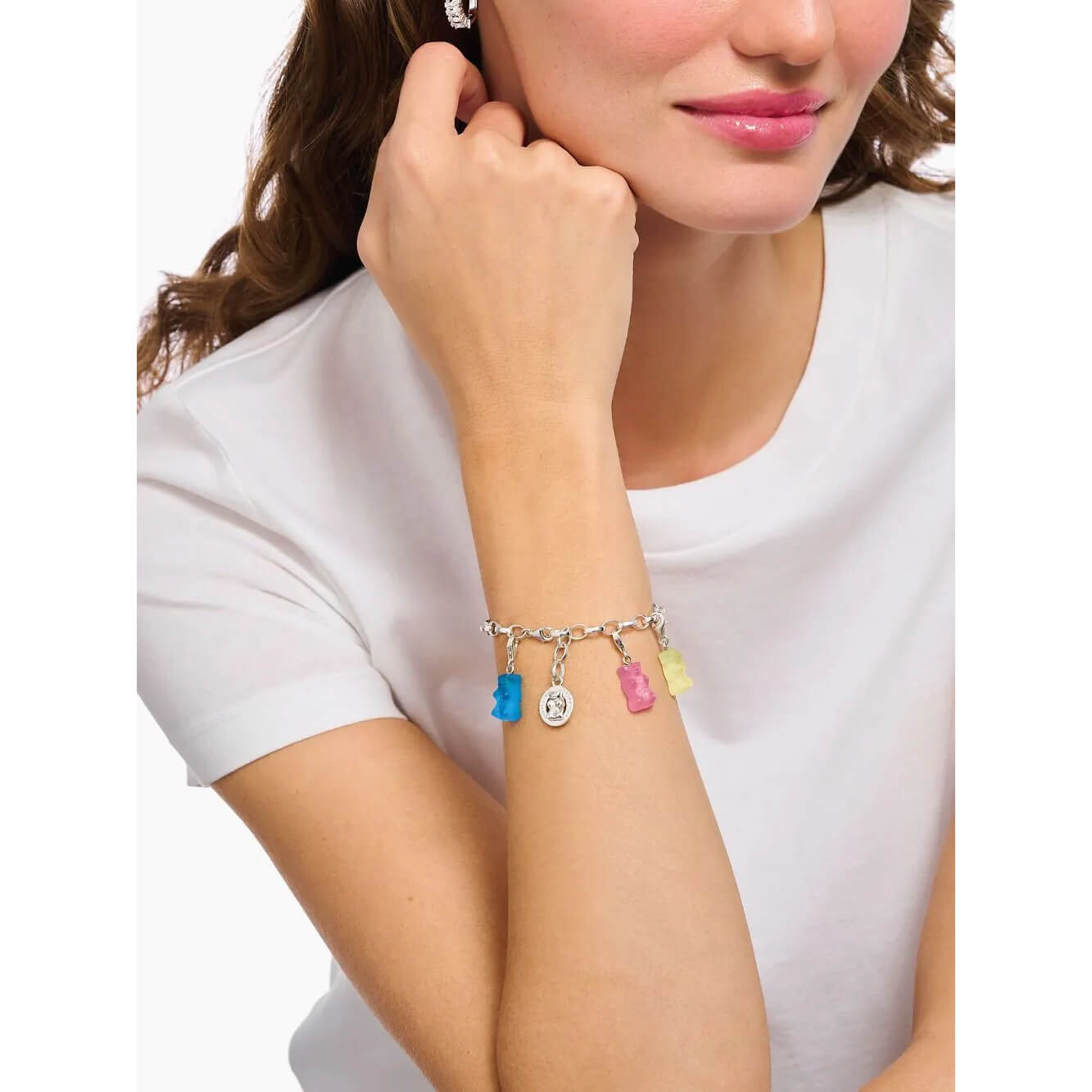 Pandantiv ursuleț HARIBO roz de la Thomas Sabo Limited 2193-017-9