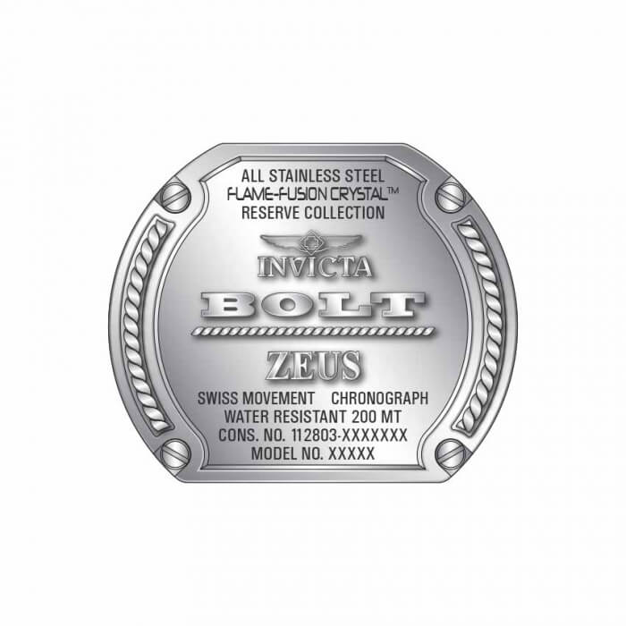 Ceas bărbătesc Invicta Reserve - Bolt Zeus Magnum 103 Diamante