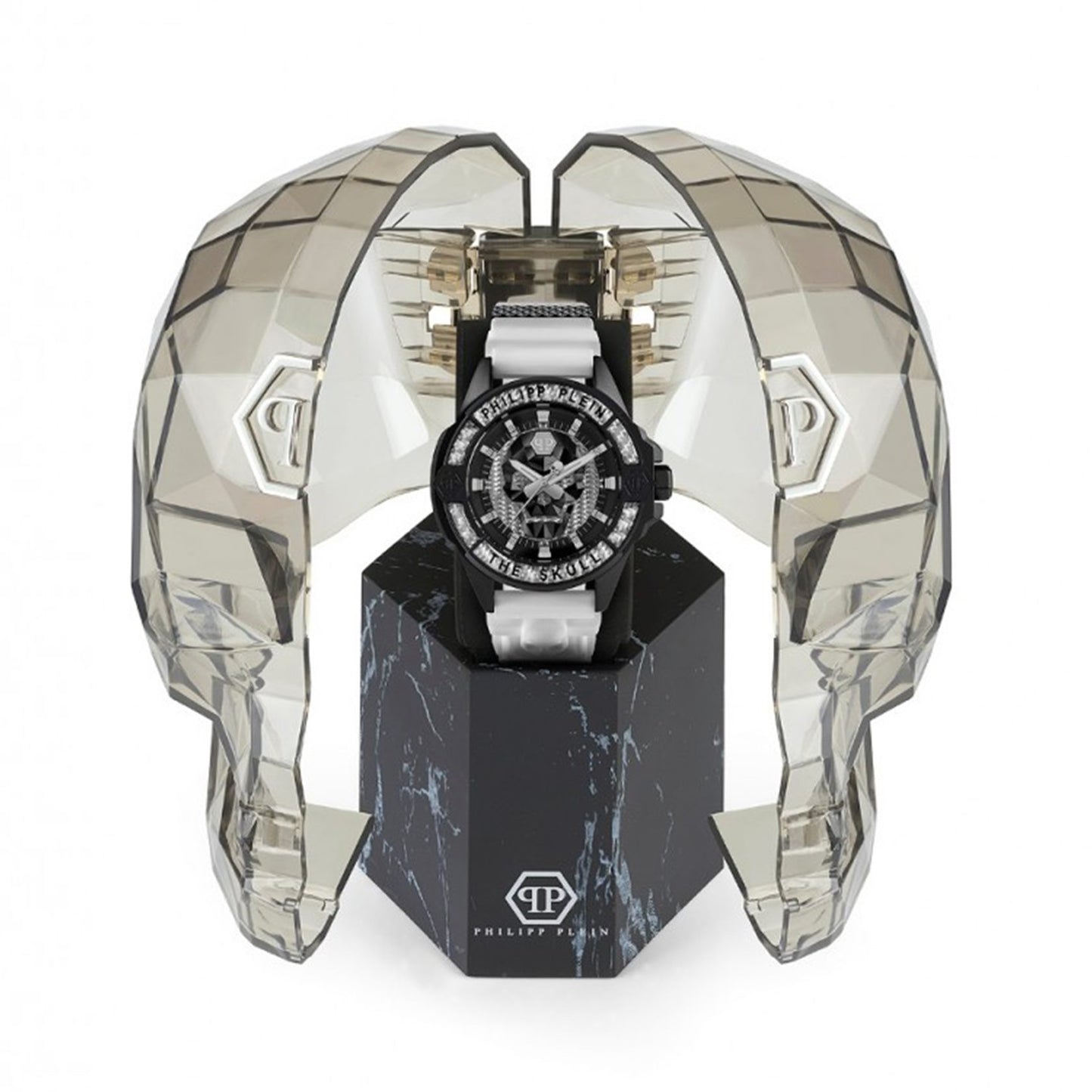 Ceas bărbătesc Philipp Plein THE $KULL CARBON FIBER PWAAA1822