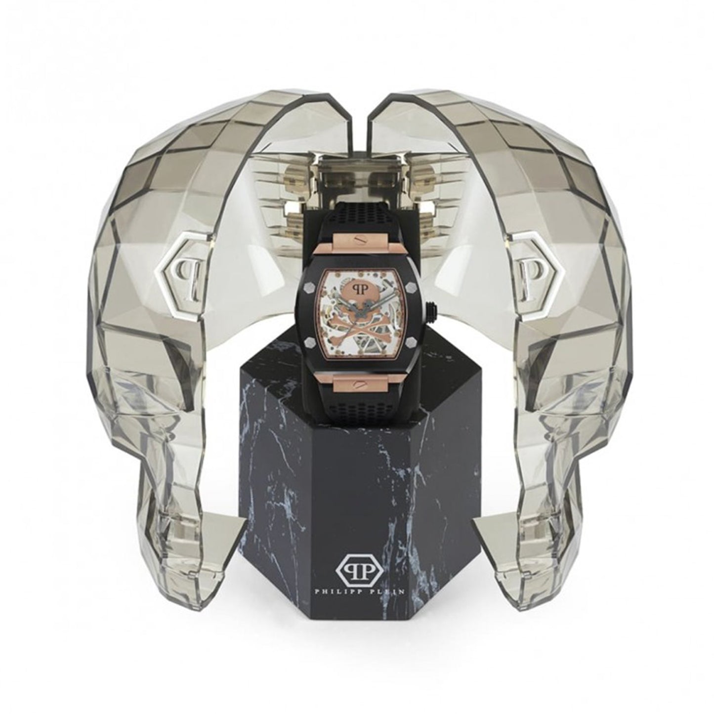 Ceas bărbătesc Philipp Plein The Skeleton Automatic PWBAA0121