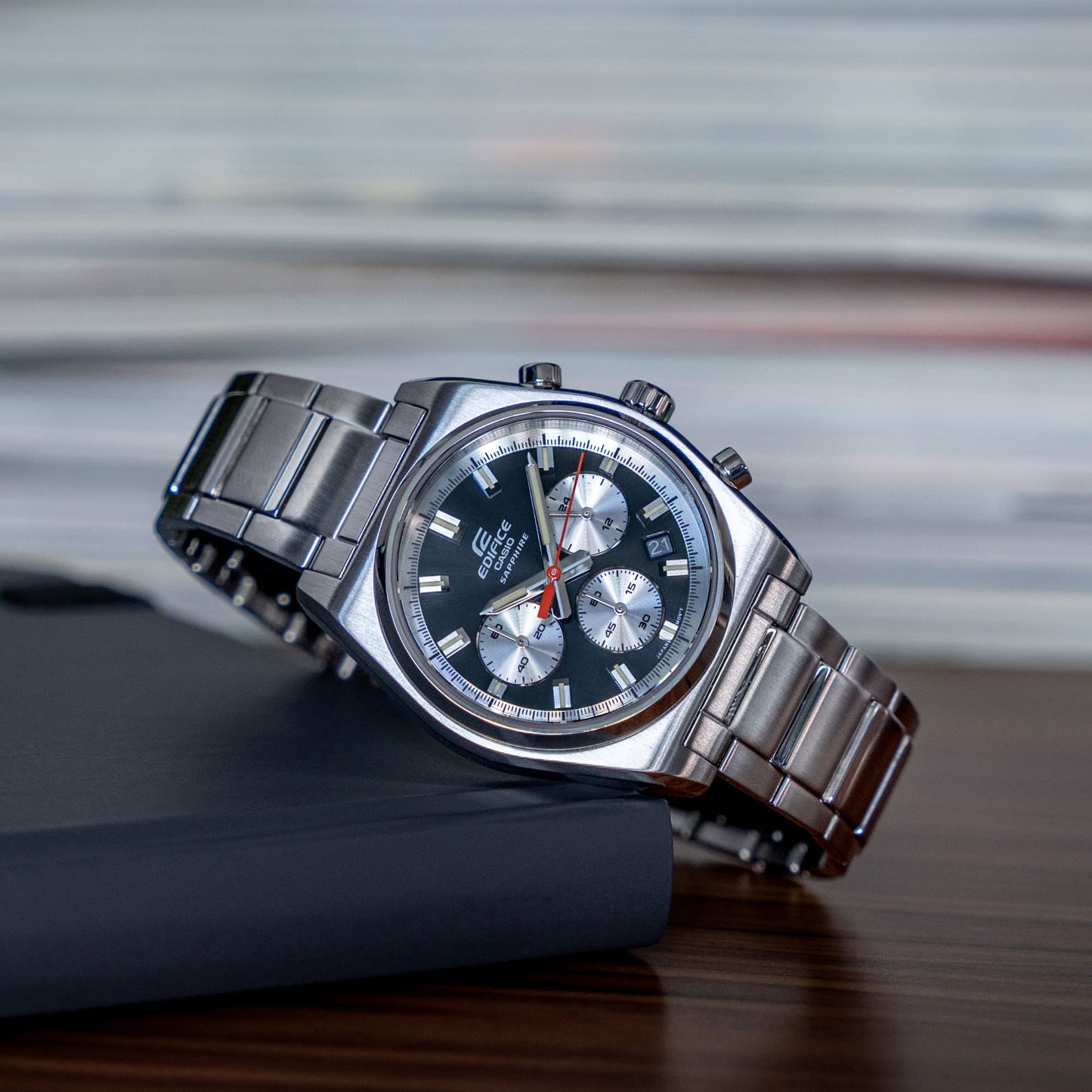 Ceas bărbătesc Casio Edifice Chronograph EFB-730D-1AVUEF