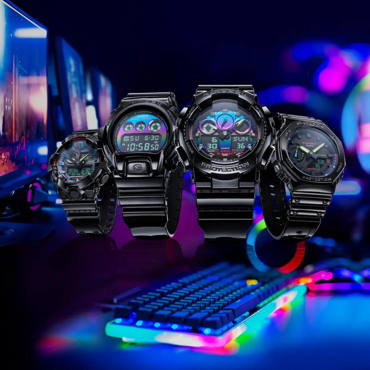 Ceas bărbătesc Casio G-Shock RGB Series DW-6900RGB-1ER