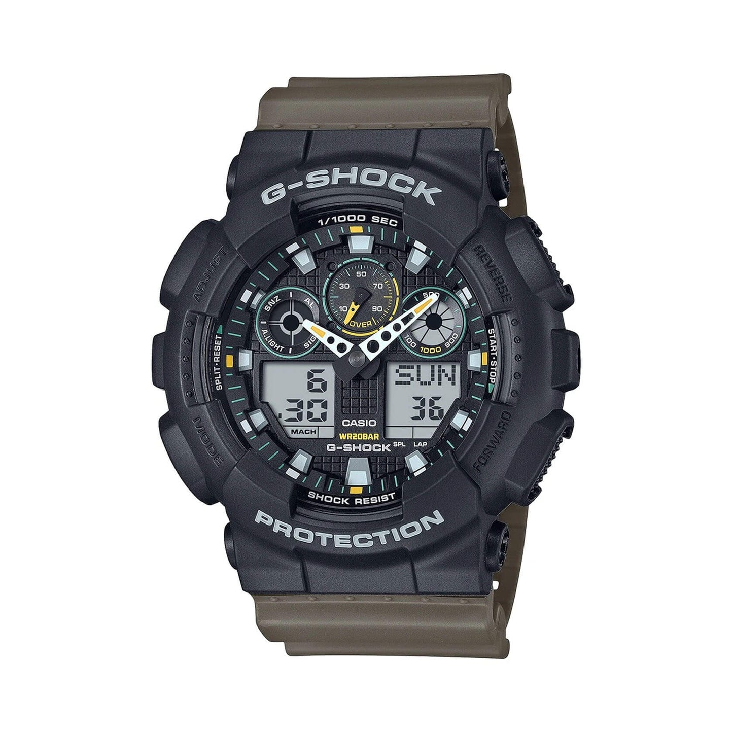 Ceas bărbătesc Casio G-Shock GA-100TU-1A3ER