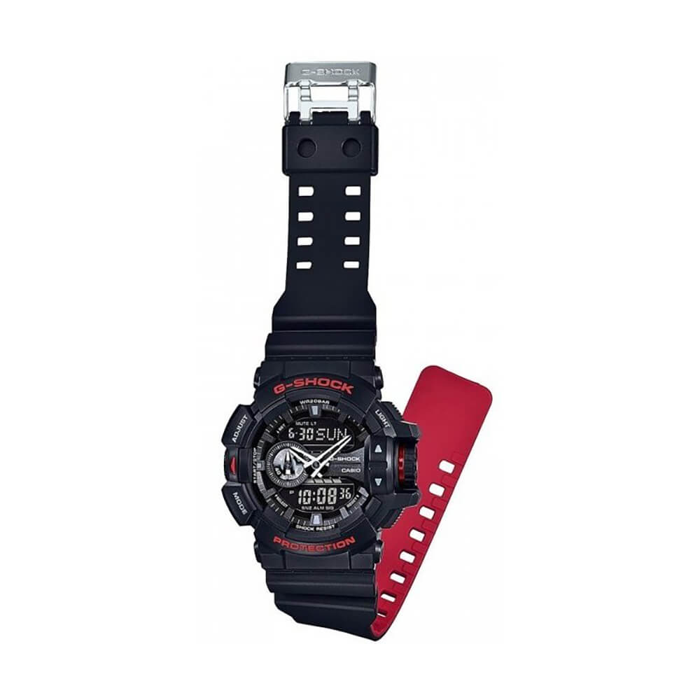 Ceas bărbătesc Casio G-Shock Red Glow GA-400HR-1AER