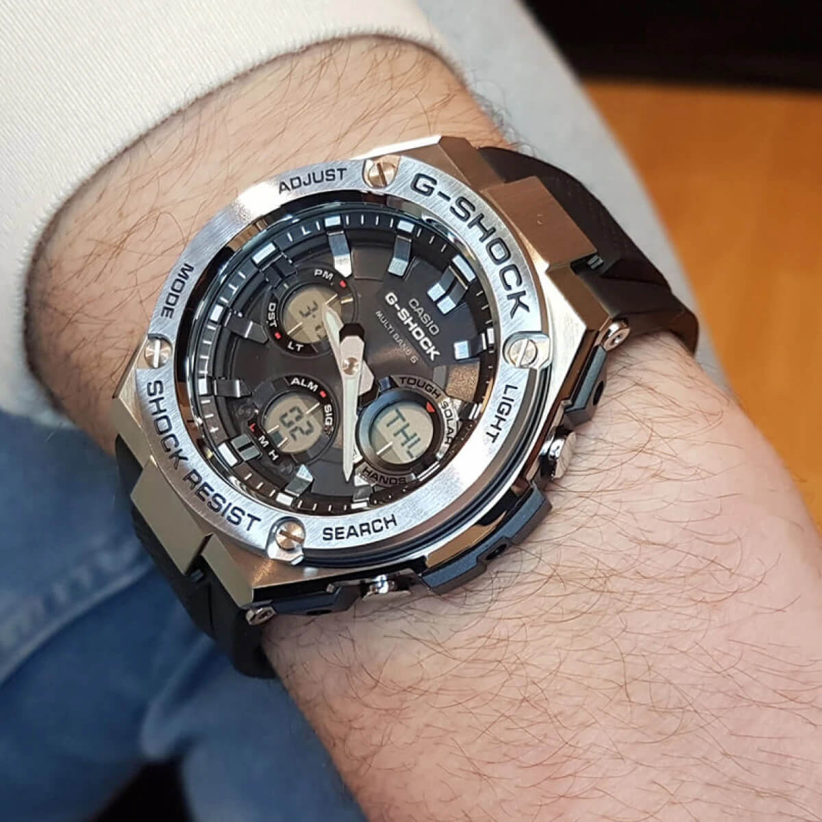 Ceas bărbătesc Casio G-Shock G-Steel GST-W110-1AER