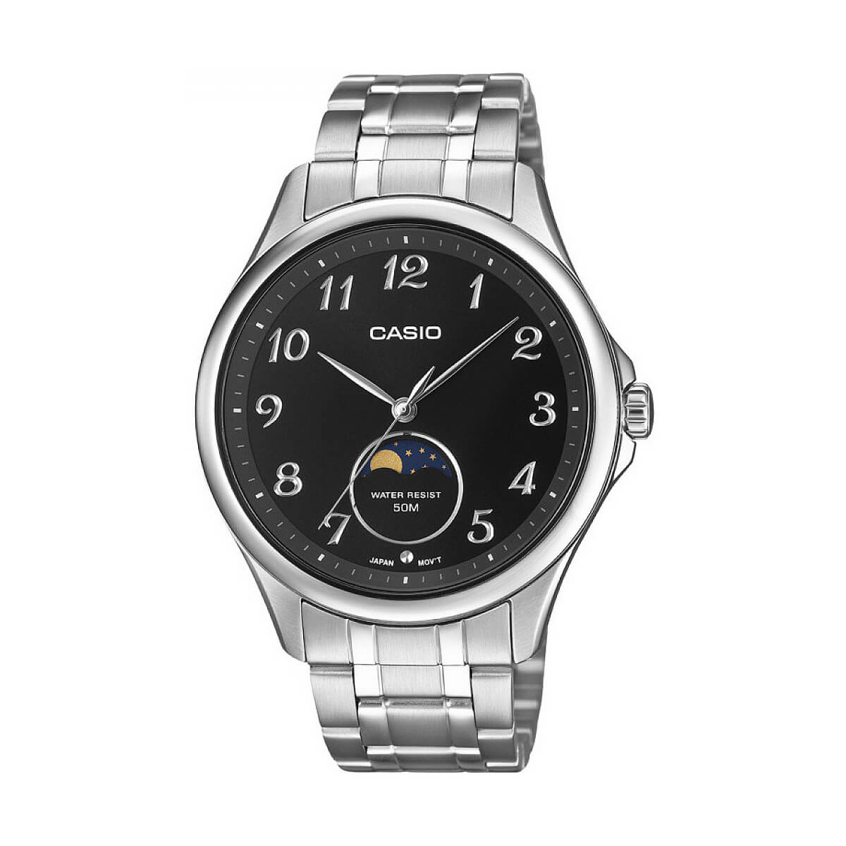 Ceas bărbătesc Casio Collection Moon Phase MTP-M110D-1AVDF