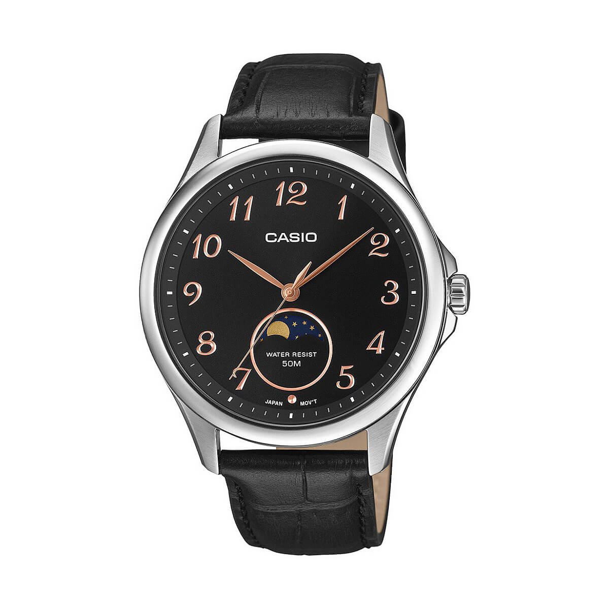 Ceas bărbătesc Casio Collection Moon Phase MTP-M110L-1AVDF