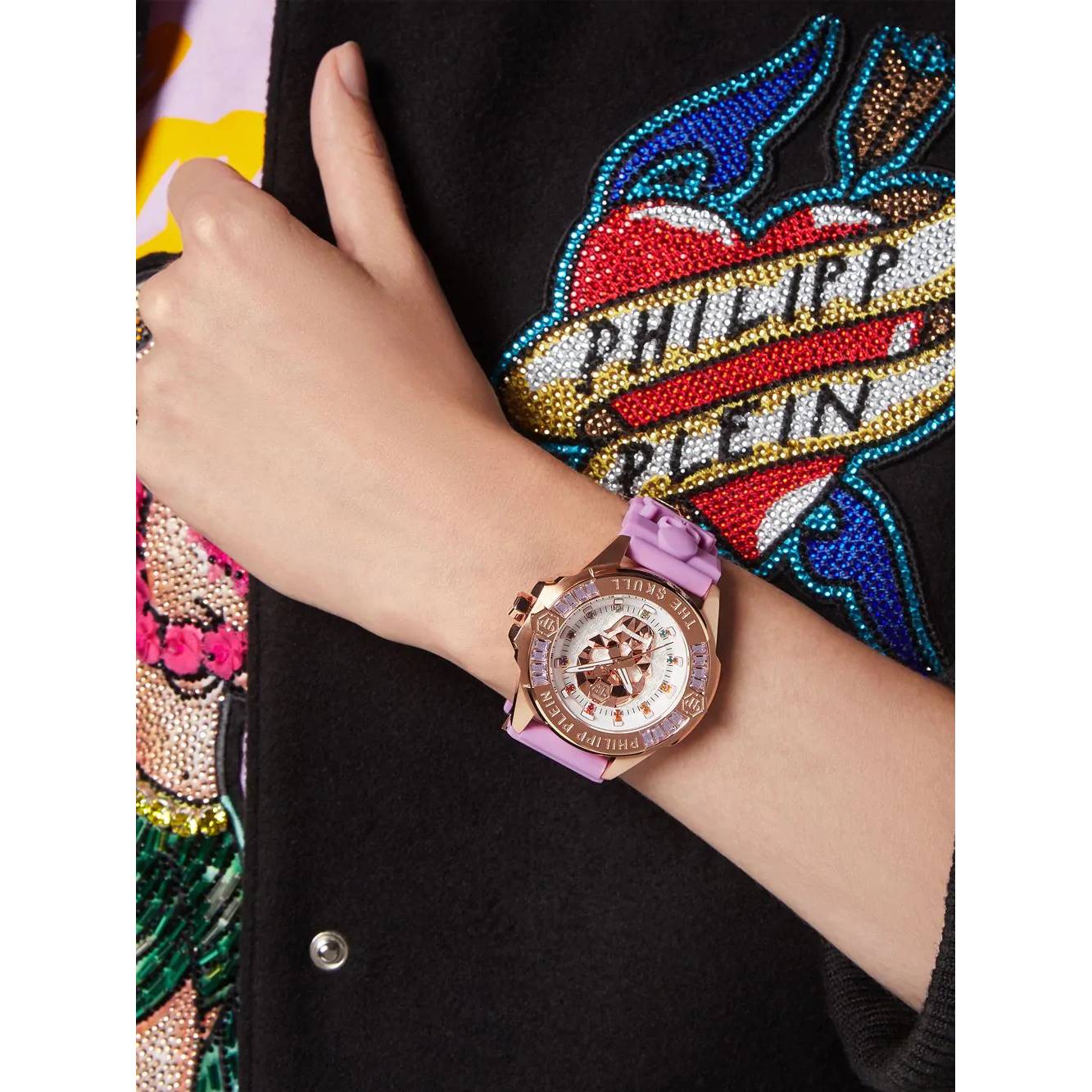 Ceas de damă Philipp Plein The $Kull PWNAA0222
