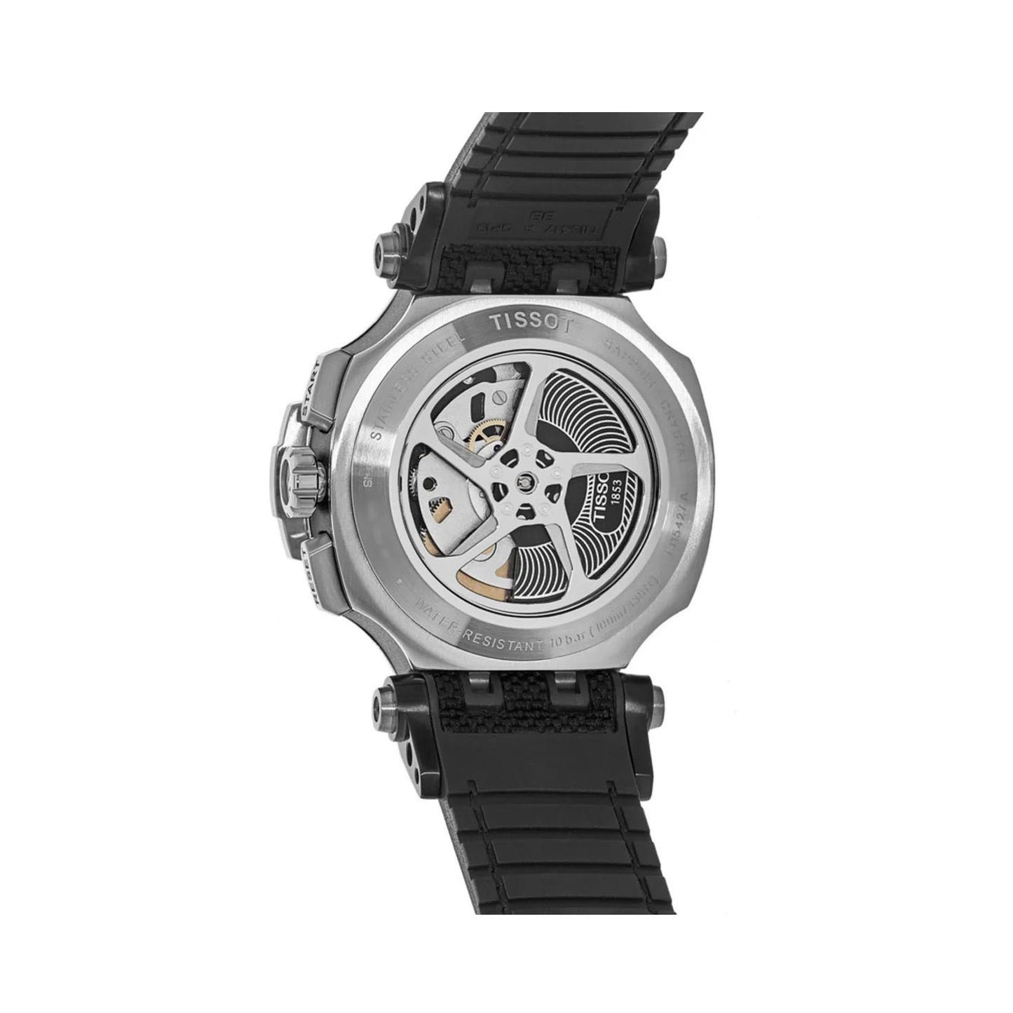 Ceas bărbătesc Tissot T-Race MotoGP Chronograph Automatic cu cadran argintiu T115.427.27.031.00