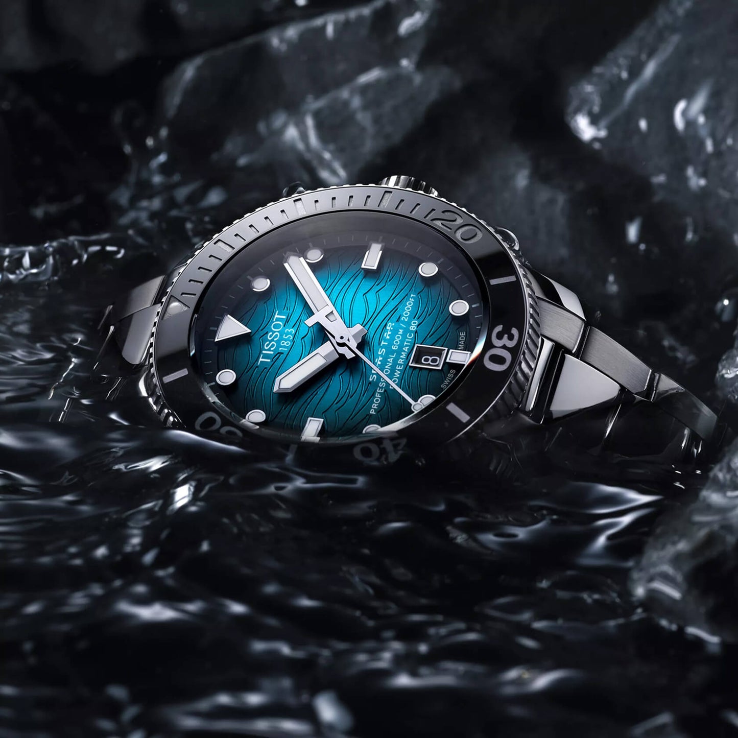 Ceas bărbătesc Tissot Seastar 2000 Professional Automatic Powermatic 80 T120.607.11.041.01