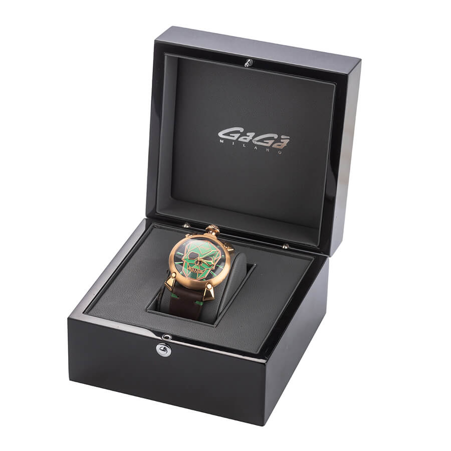 Ceas unisex GaGà Milano Bionic Skull Rose Gold
