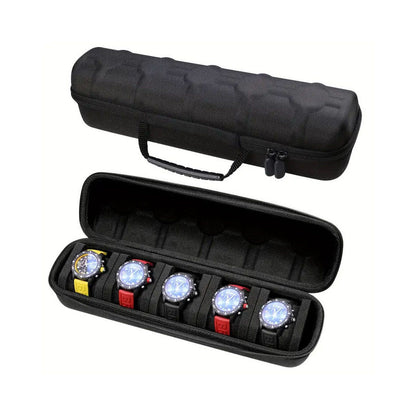 Geantă de transport pentru 5 ceasuri Pure Black