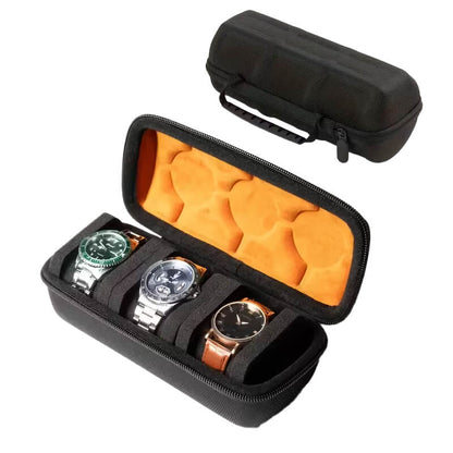 Geantă de transport pentru 3 ceasuri Pure Black