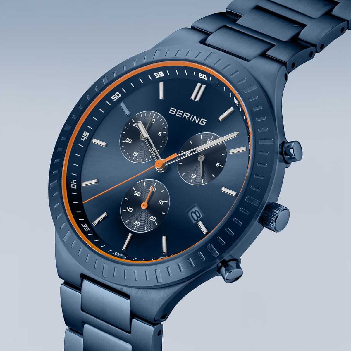 Ceas bărbătesc Bering Titanium Chronograph 11743-797