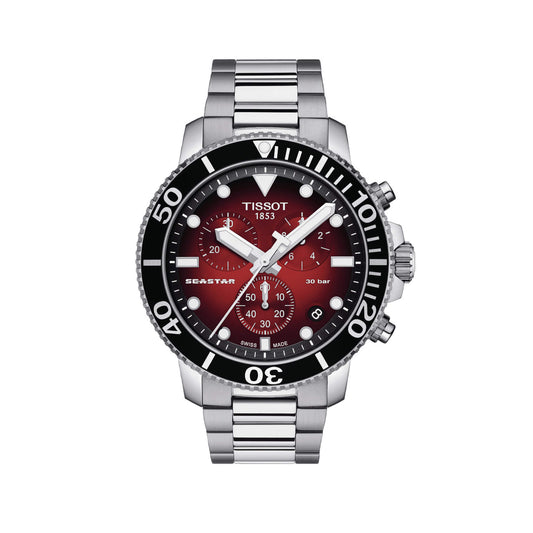 Ceas de bărbați Tissot Seastar 1000 Cronograf T120.417.11.421.00