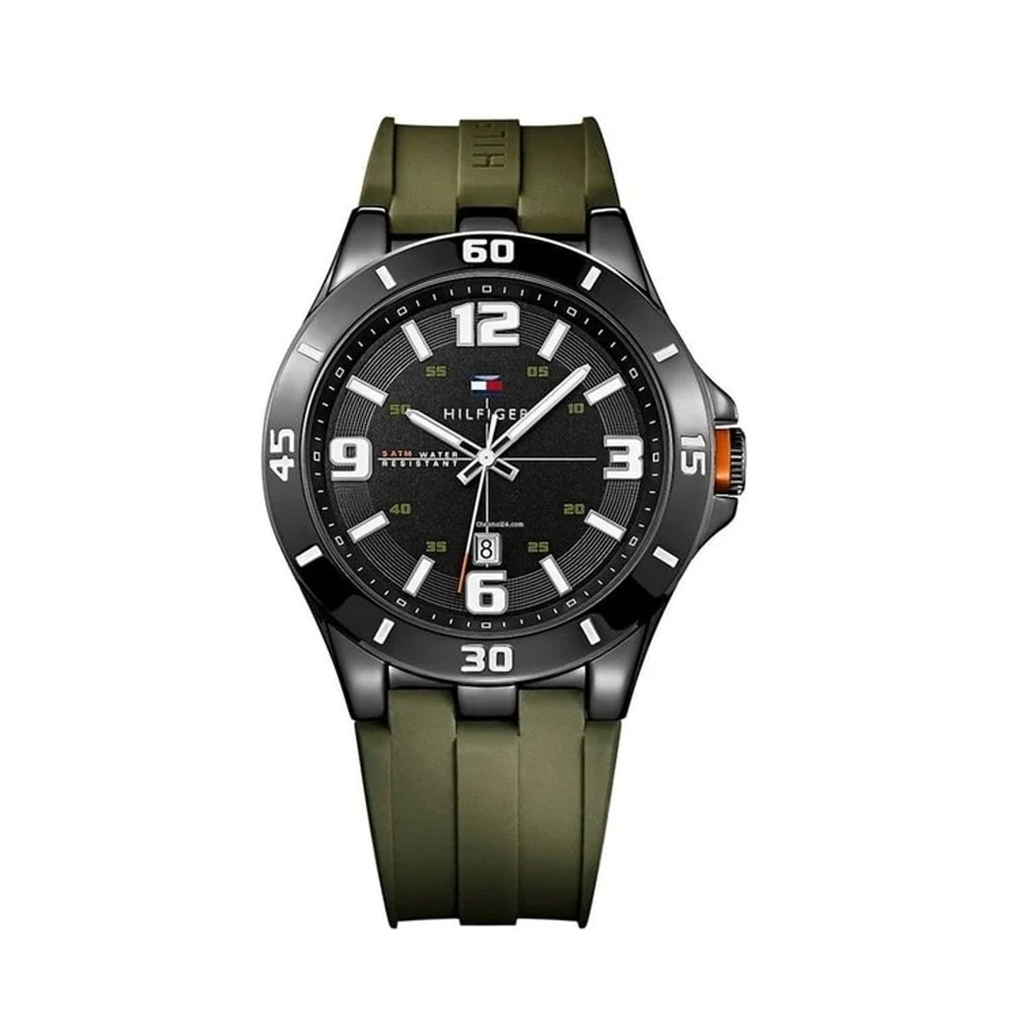 Ceas bărbătesc Tommy Hilfiger Drew cu cadran negru 1791065
