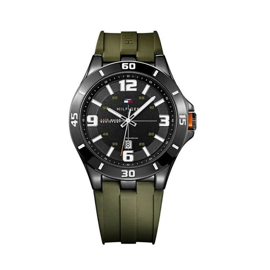 Ceas bărbătesc Tommy Hilfiger Drew cu cadran negru 1791065