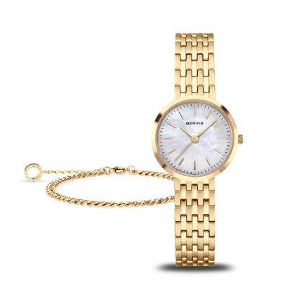 Set ceas și brățară de damă Bering Classic Gold 19126-734-GWP