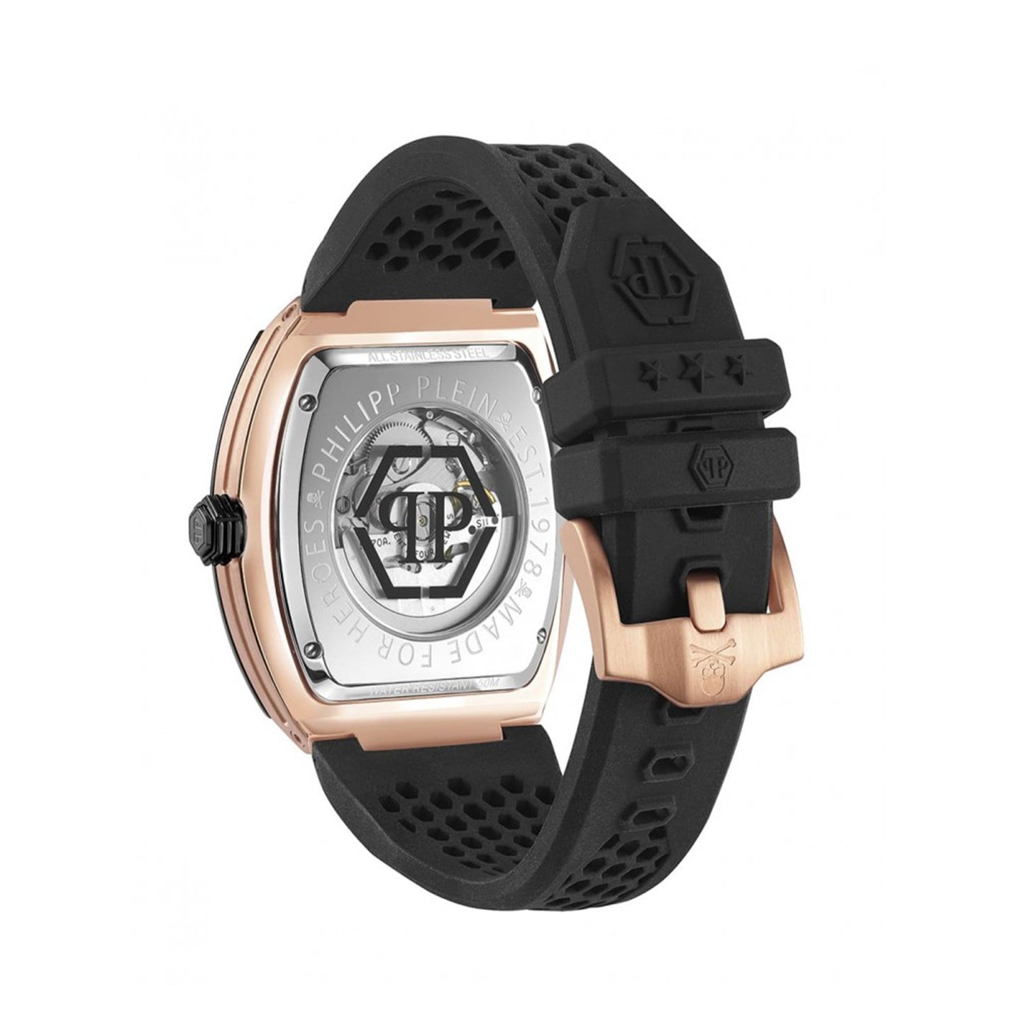 Ceas bărbătesc Philipp Plein The Skeleton Automatic PWBAA0121