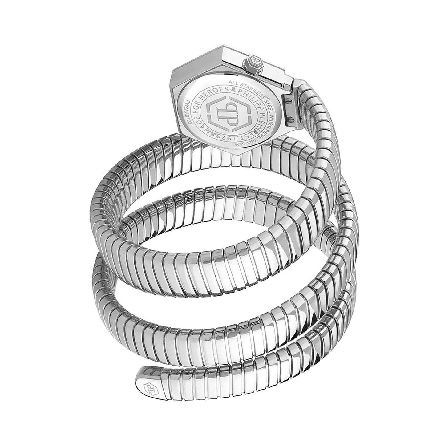 Ceas de damă Philipp Plein SNAKE HEXAGON LADY PWZAA0123