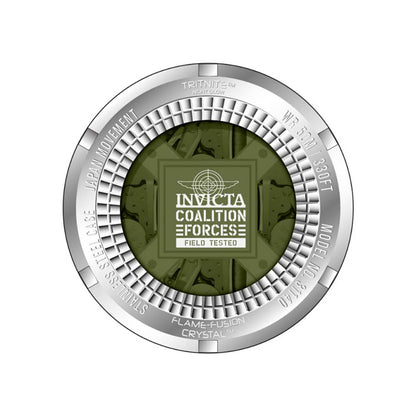 Ceas bărbătesc Invicta Coalition Forces Field cu 4 fusuri orare și cronograf