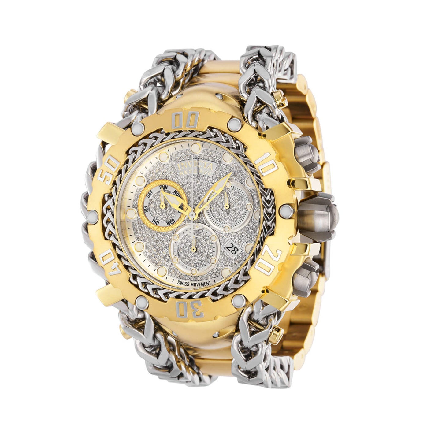 Ceas bărbătesc Invicta Gladiator Reserve cu diamant de 0.90 carate, elvețian 34443
