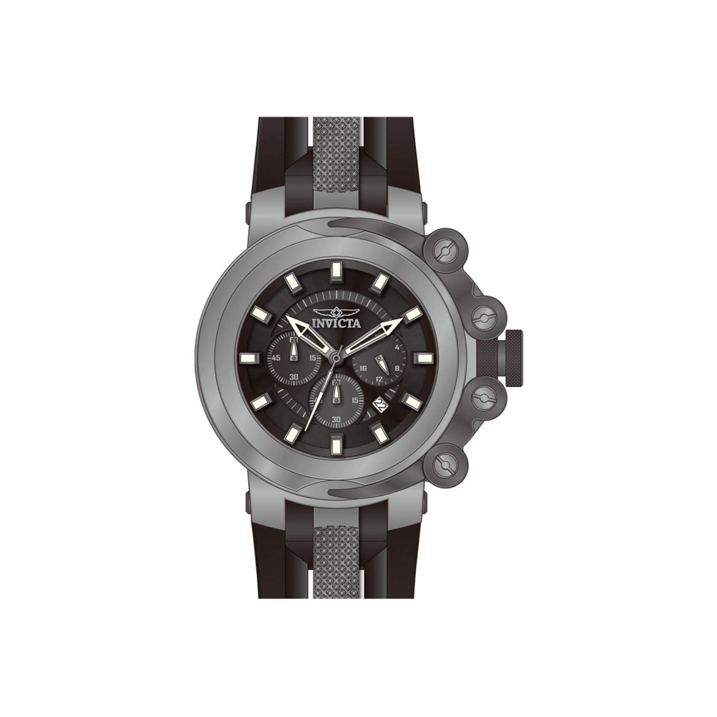 Ceas bărbătesc Invicta Coalition Forces Titan Black 38339
