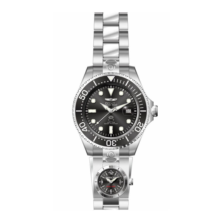 Ceas bărbătesc Invicta Grand Diver Automat cu dublă oră 45812