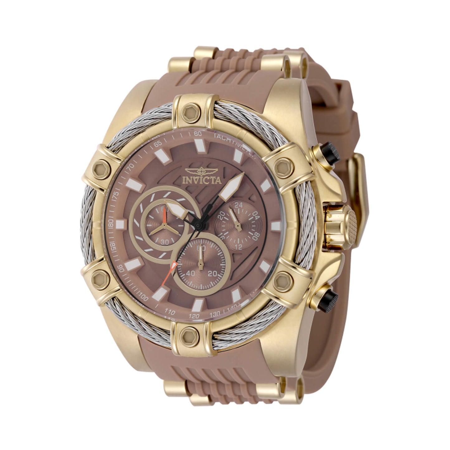Ceas bărbătesc Invicta Bolt Pulse Tan Chronograph Limited 48384