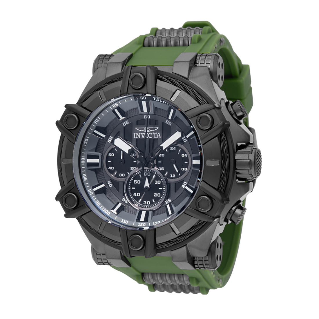 Ceas bărbătesc Invicta Bolt Verde Militar 49807