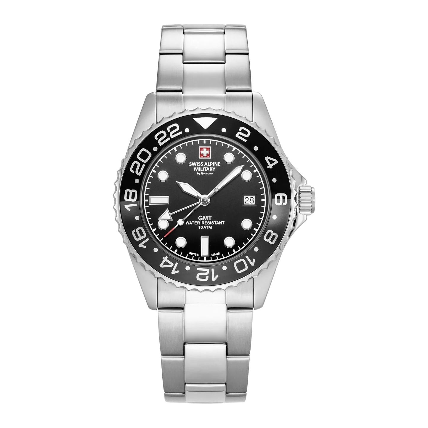 Ceas bărbătesc Swiss Alpine Military Nautilus GMT 7052.1122