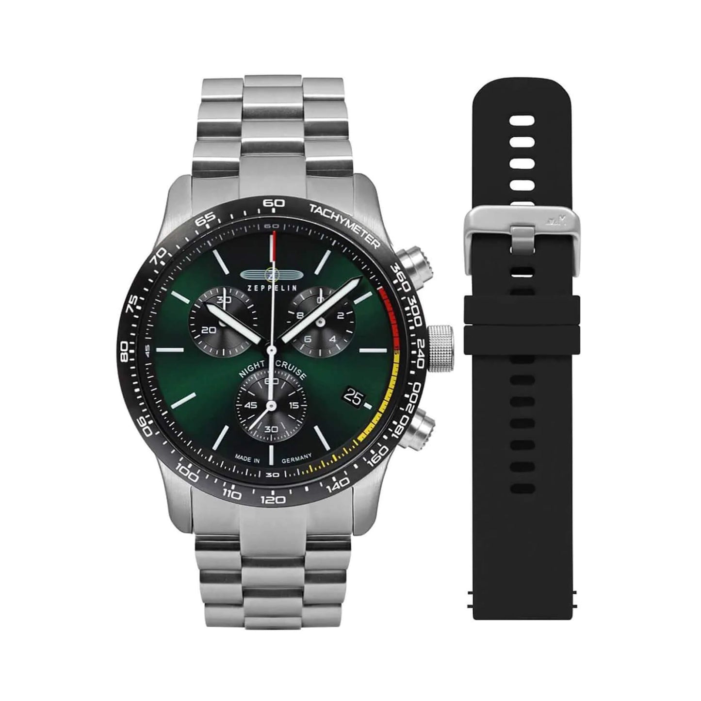 Ceas bărbătesc Zeppelin Night Cruise Set Chronograph 7288M-4