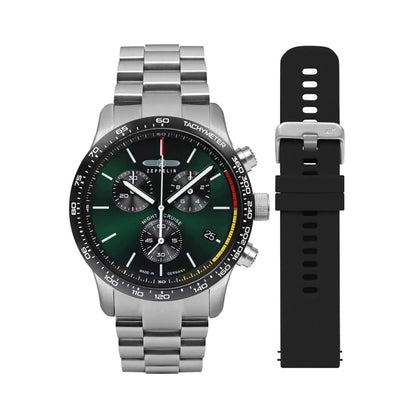 Ceas bărbătesc Zeppelin Night Cruise Set Chronograph 7288M-4