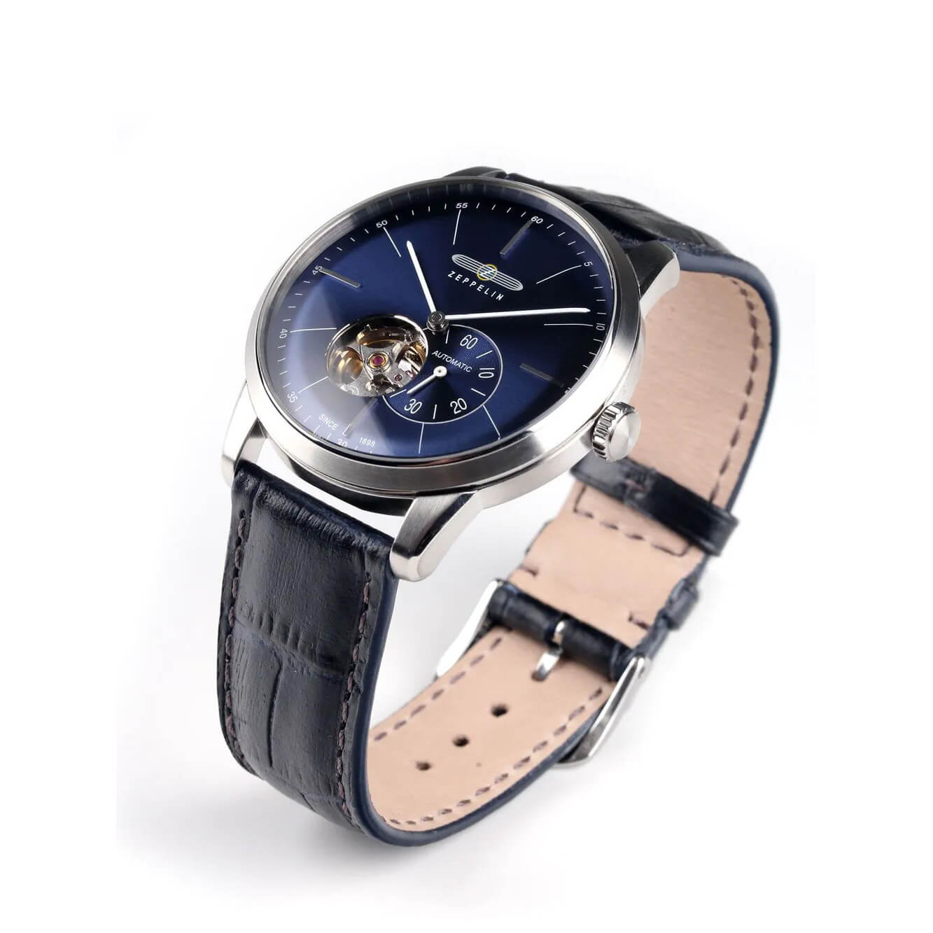 Ceas bărbătesc Zeppelin Flatline Open Heart Automatic