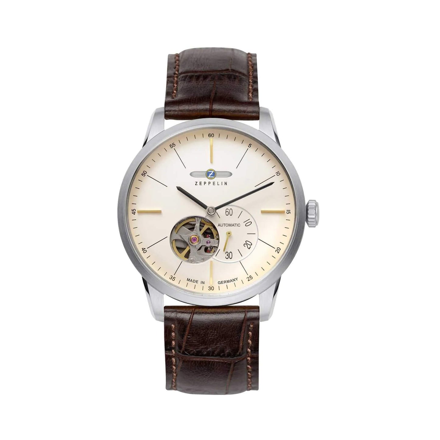 Ceas bărbătesc Zeppelin Flatline Open Heart Automatic