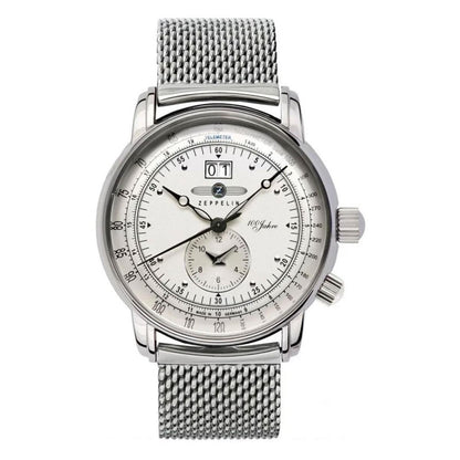 Ceas bărbătesc Zeppelin GMT 100 Jahre Chronograph 7640M-1