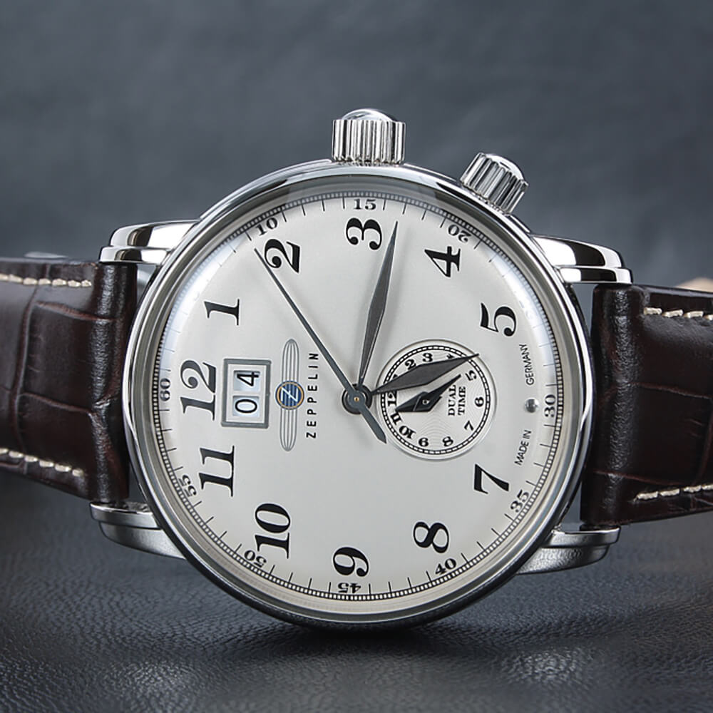 Ceas bărbătesc Zeppelin LZ127 Dual Time 7644-5