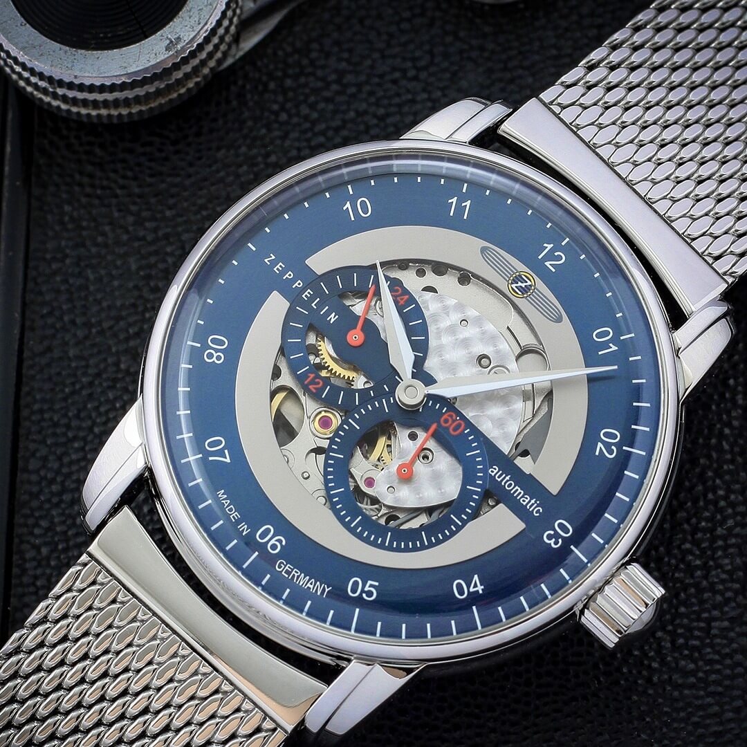 Ceas bărbătesc Zeppelin New Captain's Line Automatic 8664M3