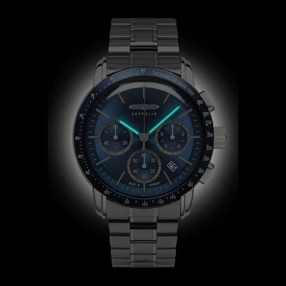 Ceas bărbătesc Zeppelin 8878MB-3 New York Chronograph