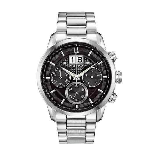 Ceas bărbătesc Bulova Sutton Classic Chronograph 96B319