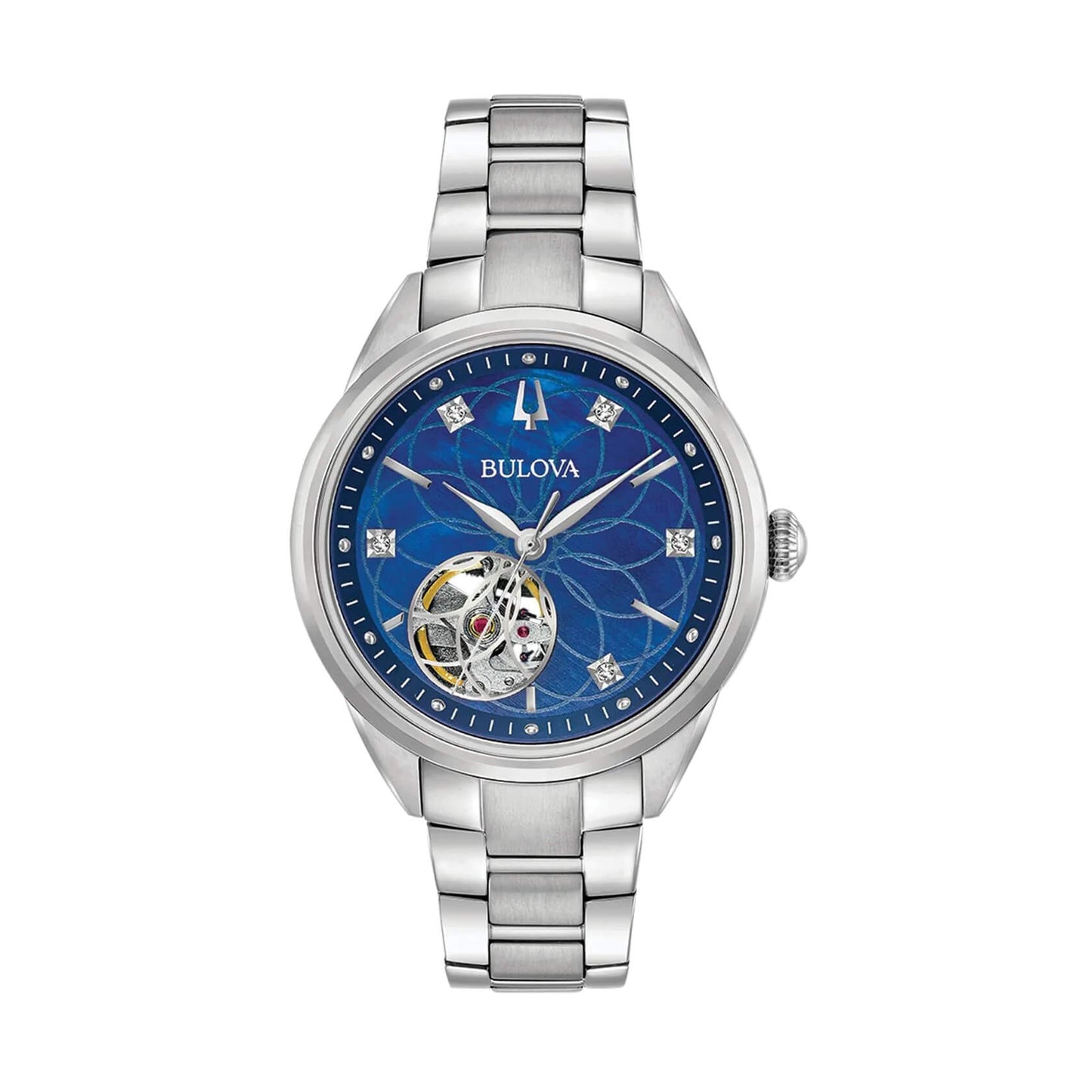 Ceas de damă Bulova Sutton Diamond Automatic 96P191