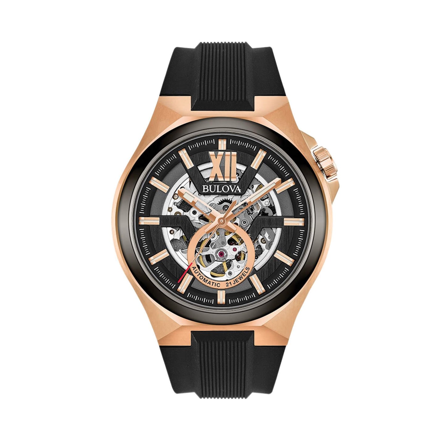 Ceas bărbătesc Bulova Classic Automatic Skeleton 98A177