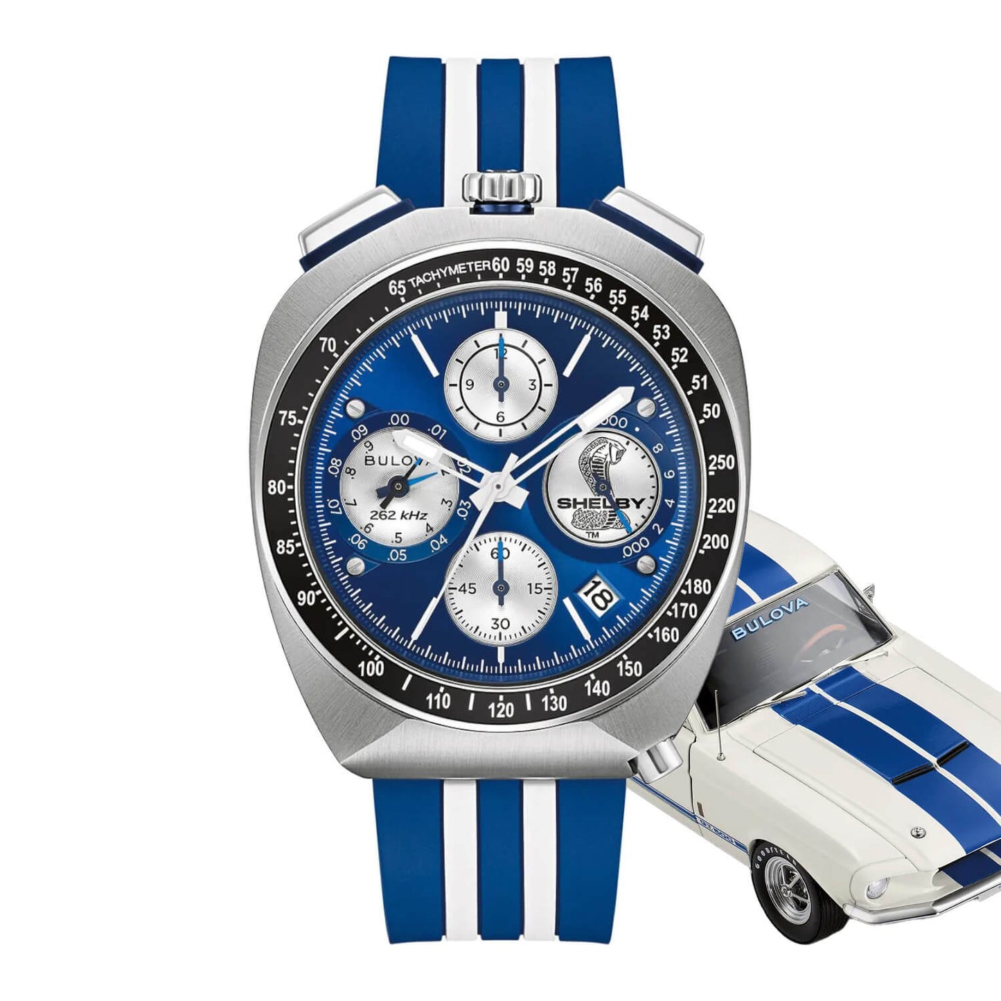 Ceas cronograf bărbătesc Bulova Racing Shelby, ediție limitată