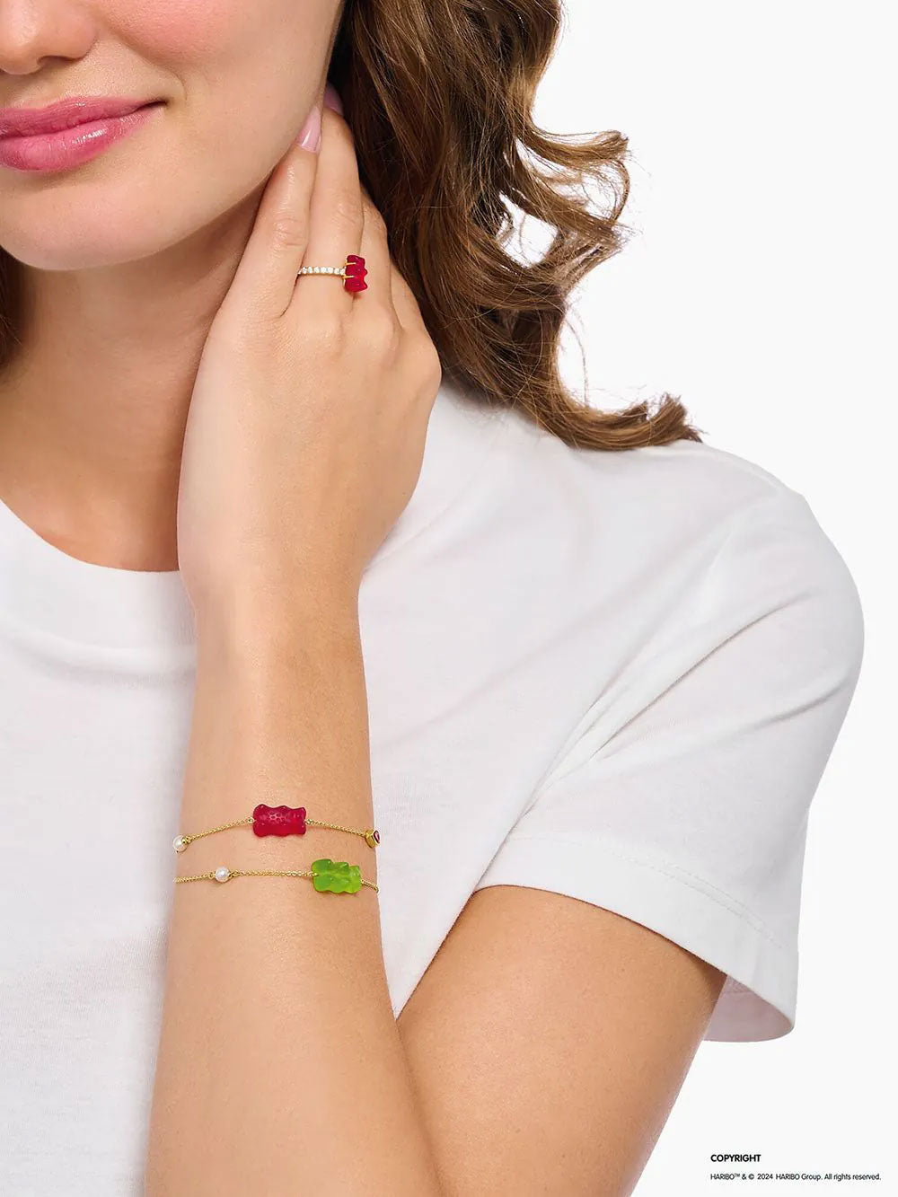 Brățară Thomas Sabo x HARIBO Goldbears Limited A2151-430-10-L19V