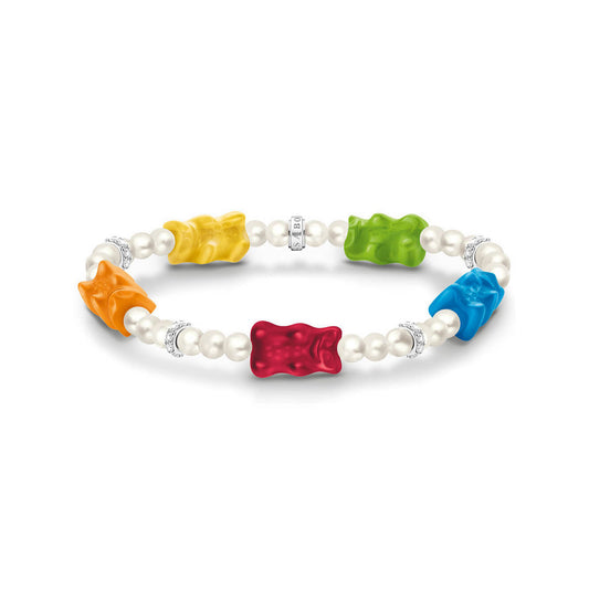 Brățară Thomas Sabo x HARIBO GoldbearsPearl Limited A2153-052-7-L15