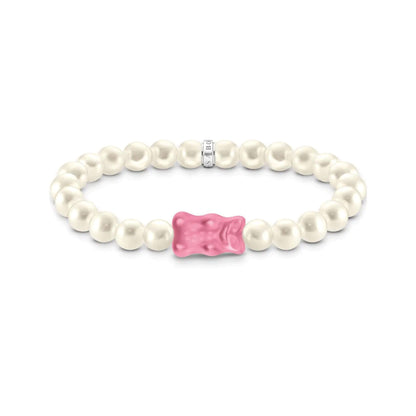Brățară Thomas Sabo x HARIBO Goldbears Pearl Limited A2154-082-9-L15
