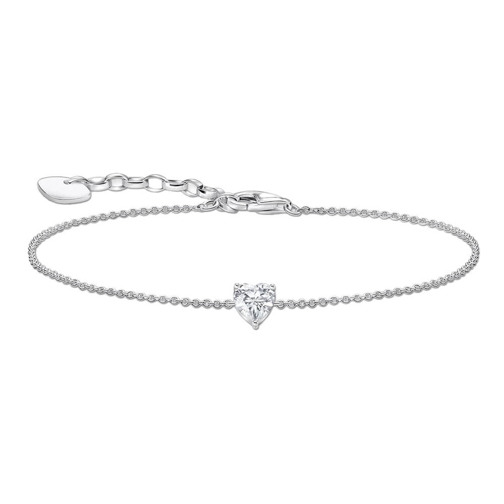 Brățară Thomas Sabo cu inimă și zirconiu A2157-051-14-L19V