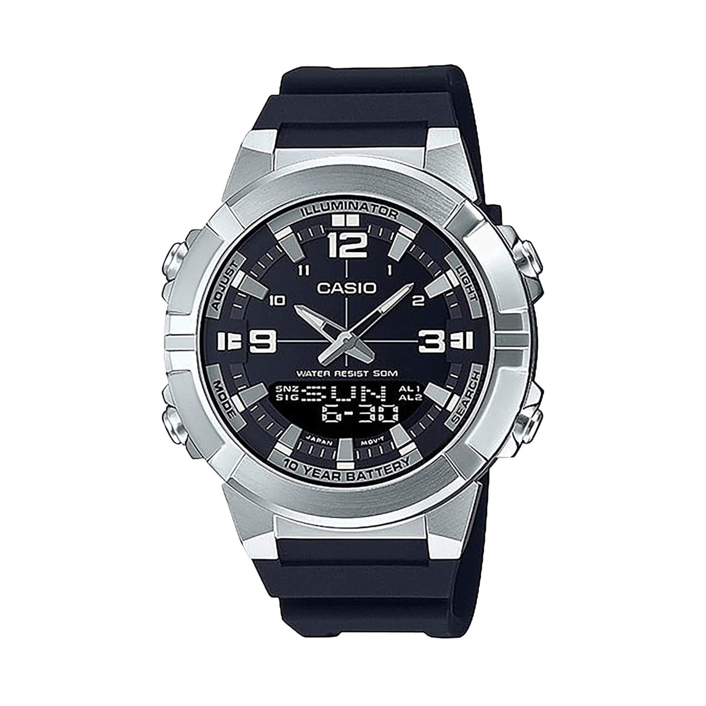 Ceas bărbătesc Casio AMW-870-1AVDF Iluminator