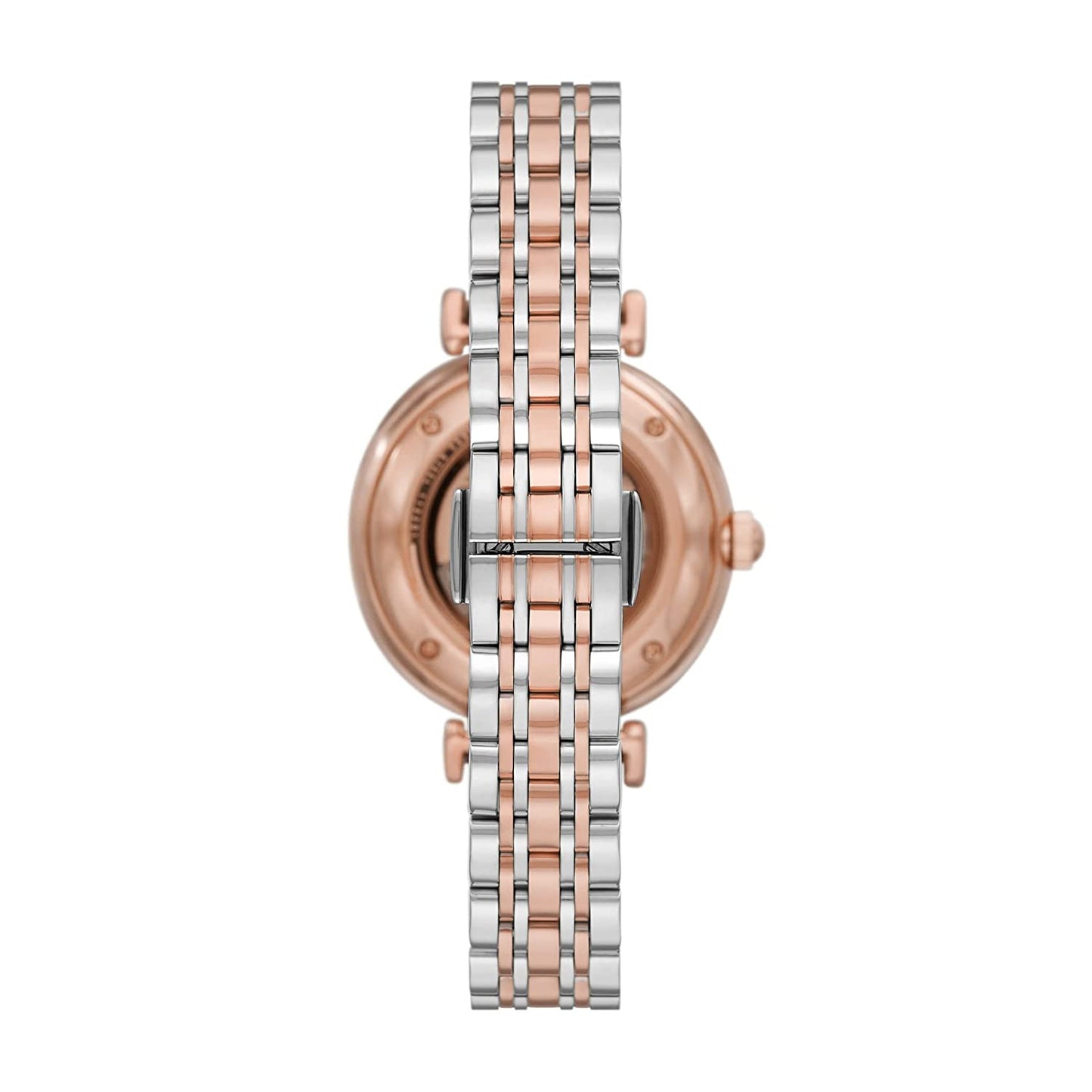 Ceas de damă Emporio Armani Meccanico Gianni T-Bar automat AR60049
